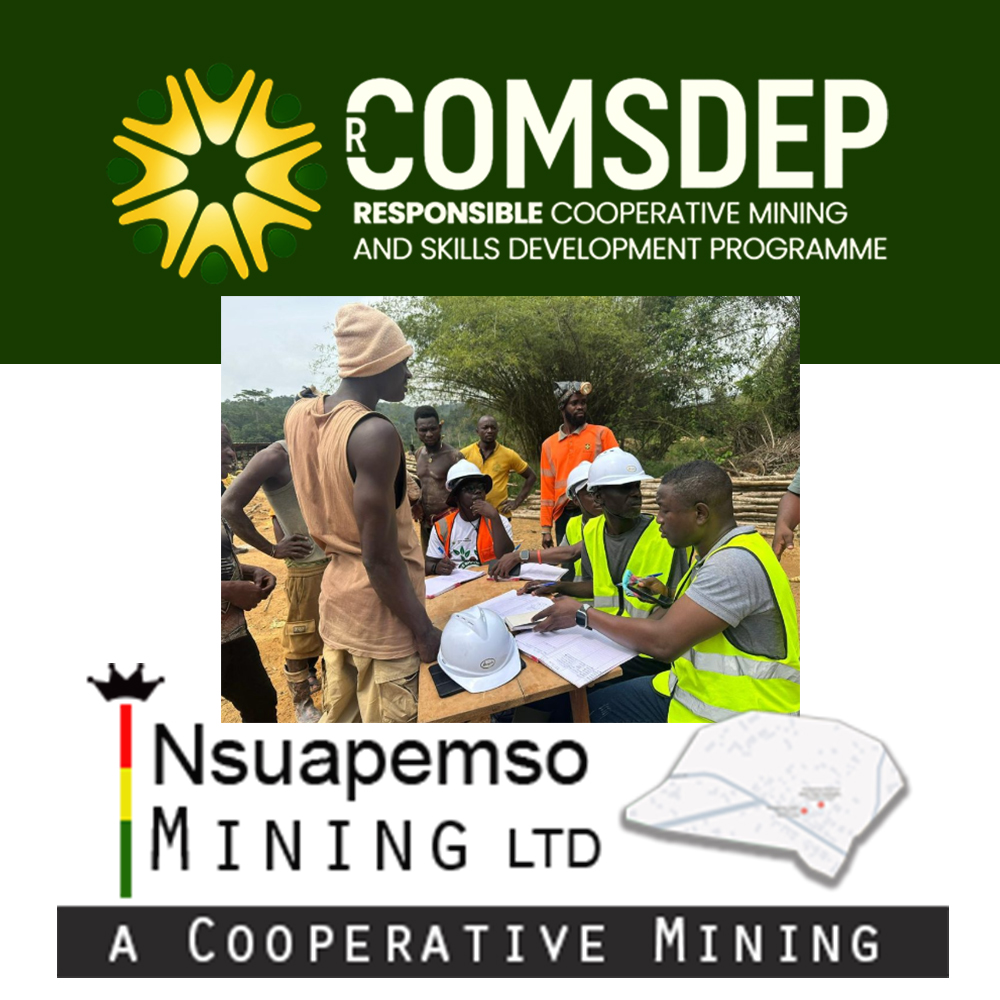Nsuapemso Mining Ltd. will support the government’s rCOMSDEP initiative program in Nsuapemso.